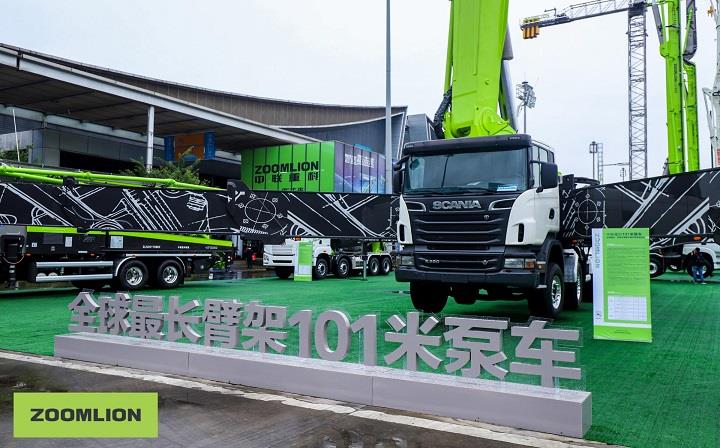 長沙展完美收官！中聯(lián)重科高能“小綠奇跡軍團(tuán)”獲52億元訂單